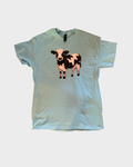 Faux Rhinestone Cow